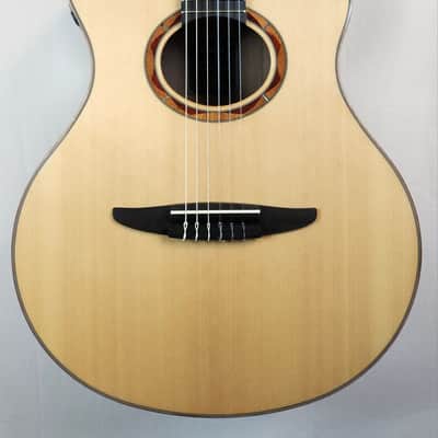 Yamaha NTX3 All Solid Cutaway Acoustic-Electric Nylon String Guitar, MIJ, W/Case image 2