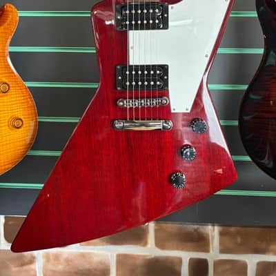 Gibson Explorer ‘76 Reissue Cherry Red 2012 Electric Guitar image 4