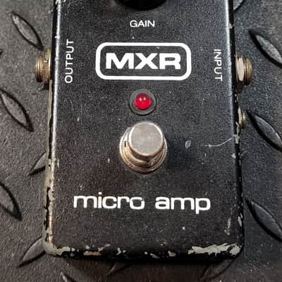 MXR MX-133 Micro Amp 1983 Vintage Boost LED & 1/8 Power Jack Super