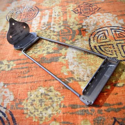 1940s-1960s Harmony Kay Regal Gretsch Oscar Schmidt Trapeze Tailpiece Authentic Vintage Part image 3