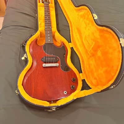Gibson Custom Shop '63 SG Junior Reissue Lightning Bar 2020 - Present - Cherry Red