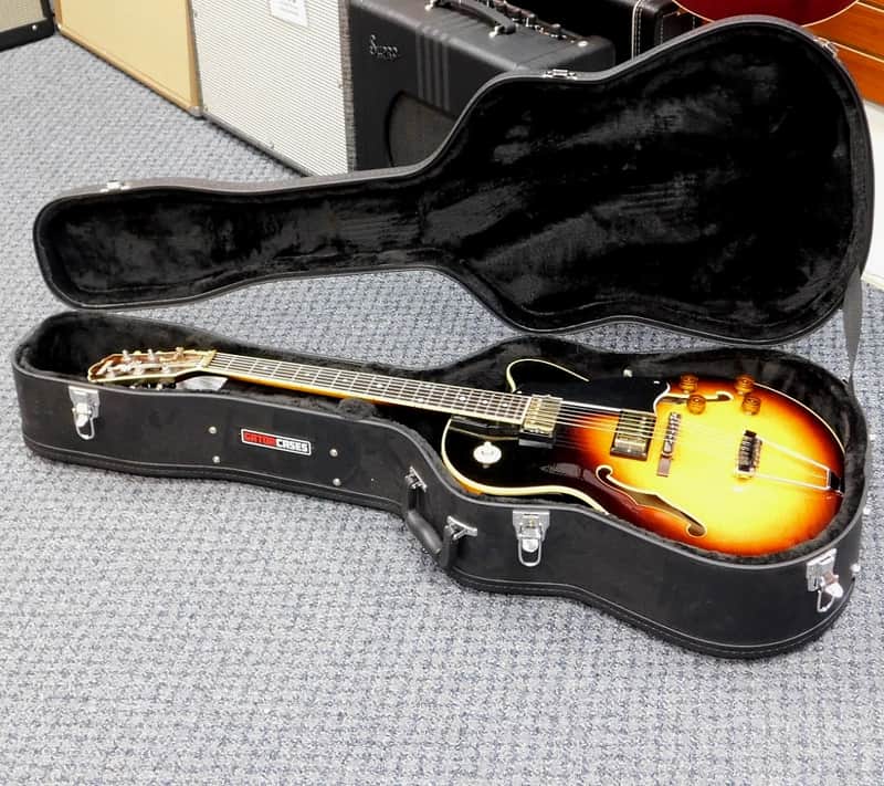 1996 Yamaha AEX1500 Archtop Hollowbody Jazz Guitar! Upgrades! Made in Japan! VERY NICE!!! image 1