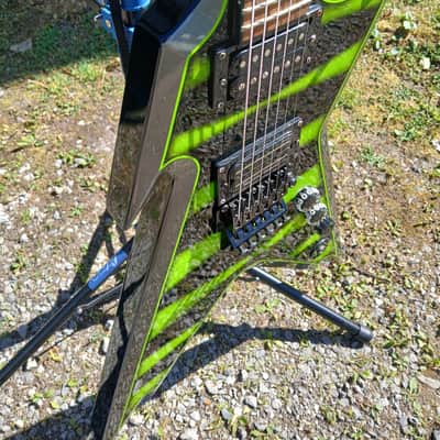 Dean Dimebag Dime Razorback Slime Green Bumblebee image 5
