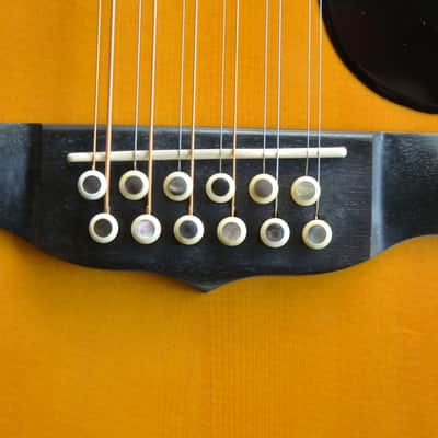 2007 Martin MC12-41 Richie Sambora Sunburst 12-string Madagascar Italian Alpine image 13