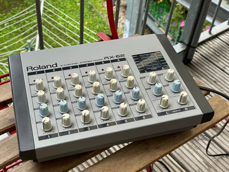 Roland RX-62 Vintage 6 Channel Stereo Mixer image 1
