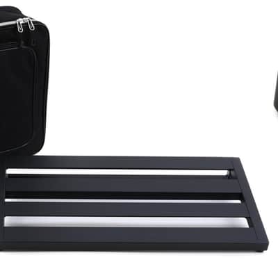 Pedaltrain Classic 2 SC 24"x12.5" Pedalboard with Soft Case  Bundle with Dunlop 535Q Cry Baby 535Q Multi-wah Pedal - Black image 1
