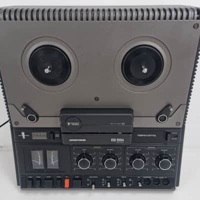 Aristona EW5504 Stereo Reel To Reel Recorder - With Dust Cover - New Belts image 3