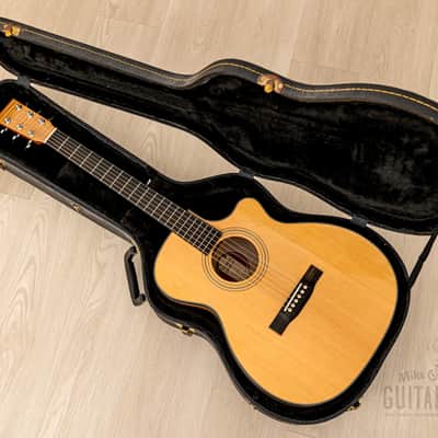1994 Webber OM-C Cutaway Acoustic Guitar, Spruce & Figured Maple, Near-Mint w/ Case image 19