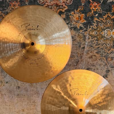 Studio Owned Paiste Signature DARK CRISP 13” Hihats 744 1234 g DON’T PAY $670! These DO EXACTLY What They Promise! image 3