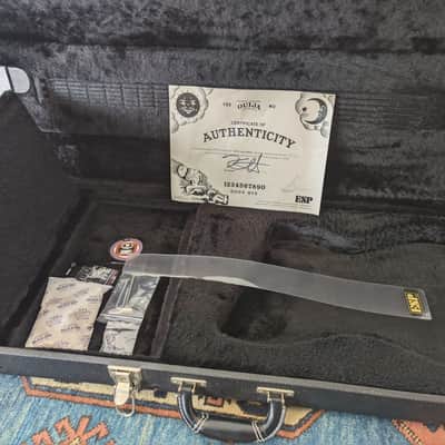 ESP KH-2 Ouija Kirk Hammett Signature 2009 - White with Ouija Graphic image 2