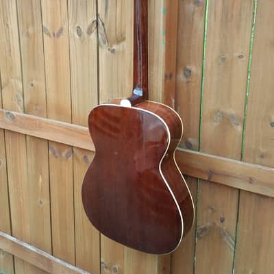 70's Japan Made Ventura Martin 000-18 Copy Flattop Acoustic Guitar image 6