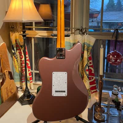 $1 of 1$ Squier Fender Jazzmaster w/ Wilkinson and pearl upgrade image 8