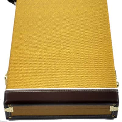 Douglas BGC-250 Tweed Bass Case with Gold Lining for Fender P or J Bass image 2