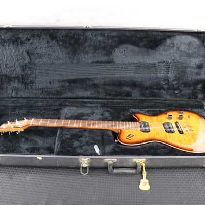Godin LGX 1998 - Cognac Burst Electric / Acoustic Transducer Guitar W/ Original Hardshell Case! image 10