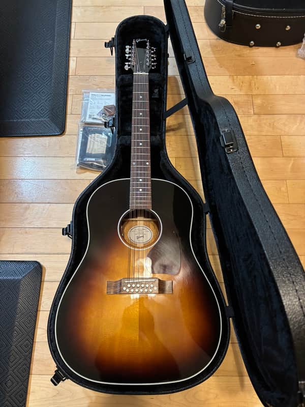 Gibson J-45 Standard 12-String 2024 Vintage Sunburst