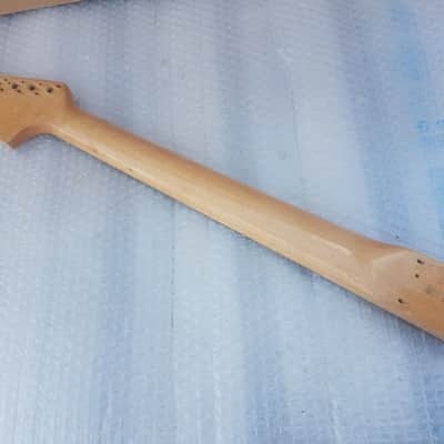 1965 FENDER MUSTANG NECK made in USA - RARE SLAB BOARD VERSION image 7
