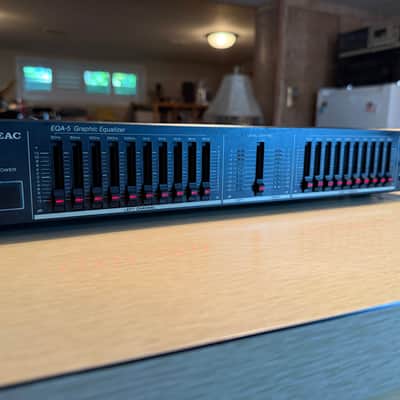 TEAC EQA-5 Graphic Equalizer, Hi-Fi Audio, 10 Band, Vintage, Rare EQ Serviced🎶 image 3