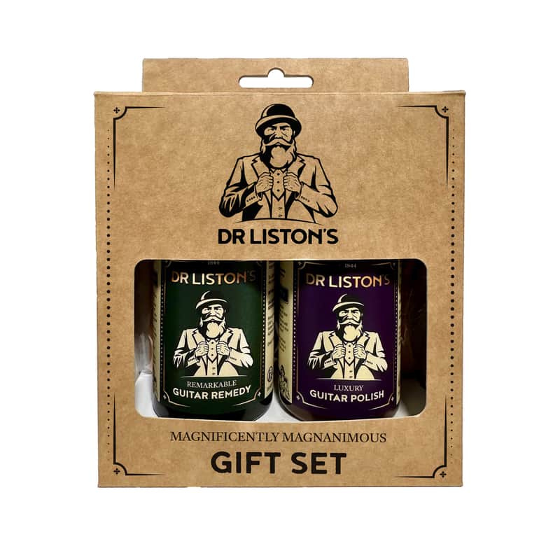 2026 Dr Liston Listons Gift Set / Guitar Remedy, Guitar Polish...
