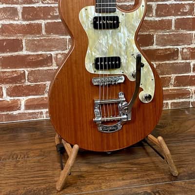 Grez Guitars Smugglers Bridge Folsom 2020 Natural Redwood image 2