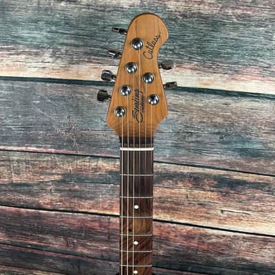 Sterling by Music Man Cutlass SSS CT50SSS-TLB-R2 Electric Guitar- Toluca Lake Blue image 6