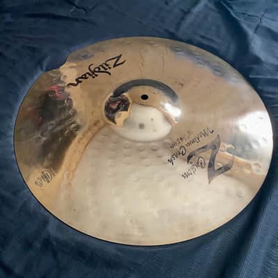 Zildjian 18" Z Custom Medium Crash (Repaired) - 1642g image 4