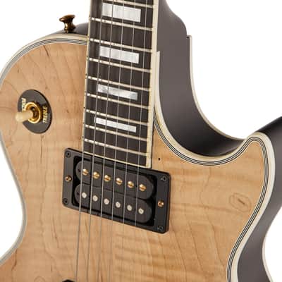 Gibson Custom Shop Guitar Hangar Mick Ronson Tribute 1968 Les Paul (No. 25) Natural Top / Ebony Back(Pre-Owned, 2010, EC) #CS100863 image 5