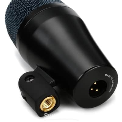 Liquid Audio - Sennheiser E 902 Cardioid Dynamic Kick Drum Microphone Bundle w/Pig Hog PHM10 8mm Mic Cable Polishing Cloth image 4