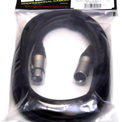 LASE 15 Ft DMX 5 Pin XLR Lighting Cable W/ NEUTRIK LCDMX2-NC5MXX-FXX-N 15 image 4