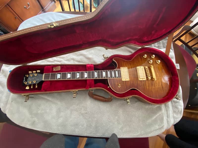 Gibson Les Paul Standard Premium Plus 2017 - Tiger Burst image 1