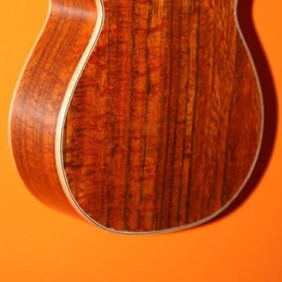 Ohana SK-70BA Solid Spruce & Applewood Matte Soprano Ukulele + Bag -Demo image 3