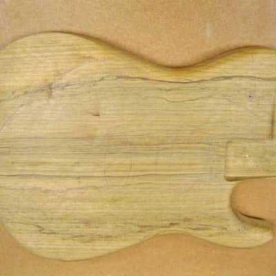 Custom Black Limba Single Cut Body image 1