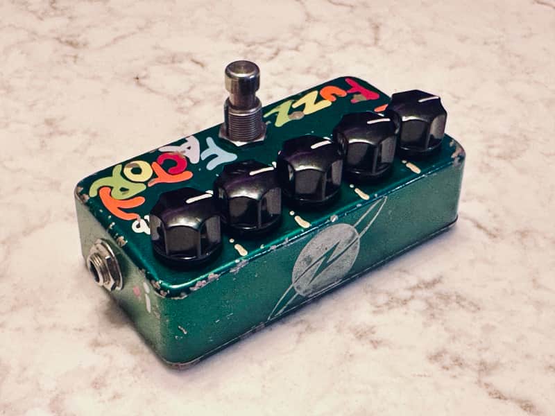 Rare Vintage Zvex Fuzz Factory (Veroboard) Hand-Painted | Reverb