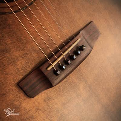 K.Yairi SRF-OV2 Parlour Acoustic Vintage Black Burst 2021 image 13