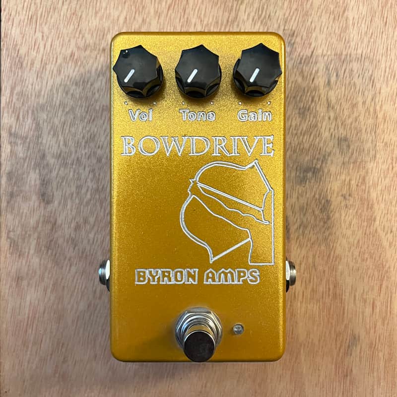 Byron Amplification BowDrive  Clean Boost/Overdrive - Gold Edition image 1