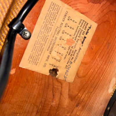 1956 Fender Twin 5E8 - Tweed image 4