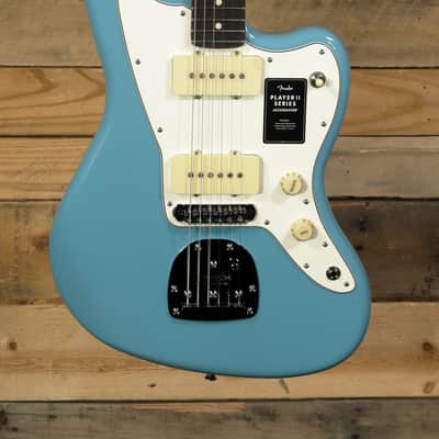 Fender Player II Jazzmaster Electric Guitar Aquatone Blue image 2