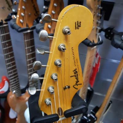 FENDER - Custom Shop Limited Fat 50s Stratocaster Relic Aged India Ivory 9235001501 image 5