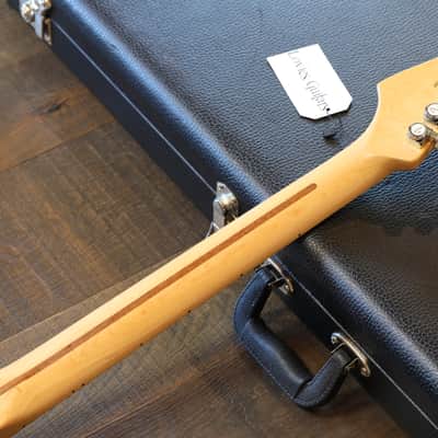 MINTY! 2014 Fender American Deluxe Stratocaster Plus Mystic 3-Color Sunburst w/ Personality Cards + COA OHSC image 13