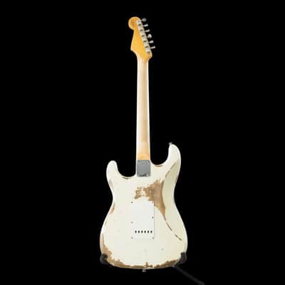 Fender Stratocaster Custom Shop 1960 Heavy Relic White Sparkle image 7