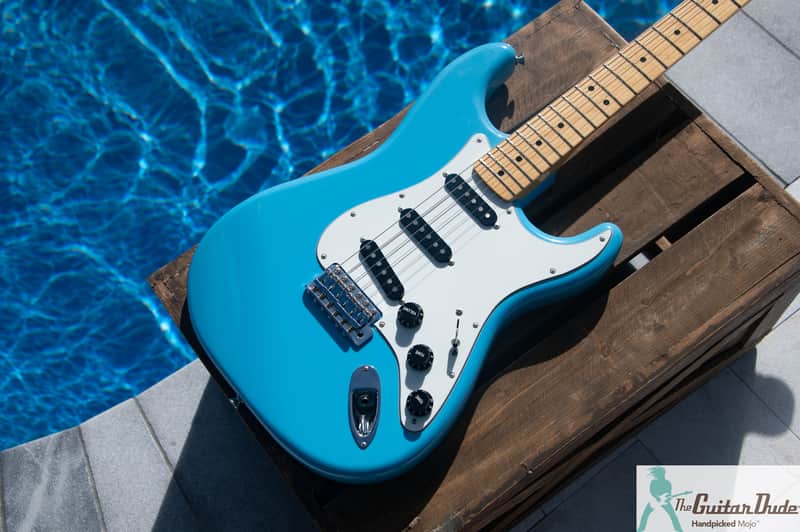 2022 Fender Stratocaster - PRO SET-UP! - Made in Japan - Limited International Color Stratocaster - Maui Blue image 1
