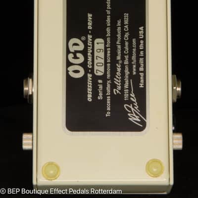 Fulltone OCD V1 Series 5 Obsessive Compulsive Drive 2012 s/n 70791 USA image 10