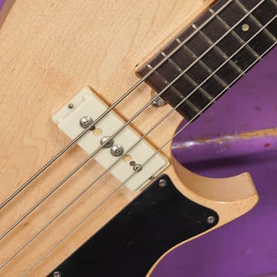 1950s Carvin 7-BG Short Scale Pocket Electric Bass Guitar (VIDEO! Work Done, Ready) image 5