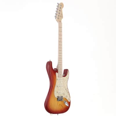 Fender American Deluxe Stratocaster SCN Ash with S-1 MF, Aged Cherry Sunburst [DZ9338164] (06/29) image 14