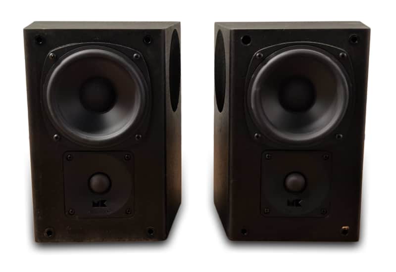 Miller & Kreisel Sound SS-150THX MkII Tripole THX Surround Speaker Pair Black image 1