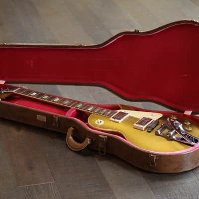 Unplayed! 2022 Gibson Custom Shop 70th Anniversary 1957 Les Paul Standard Murphy Lab All Gold + COA OHSC image 21