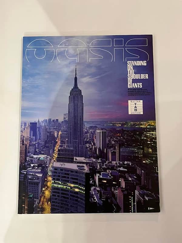 Hal Leonard Oasis Standing On The Shoulder of Giants Guitar Tab Book