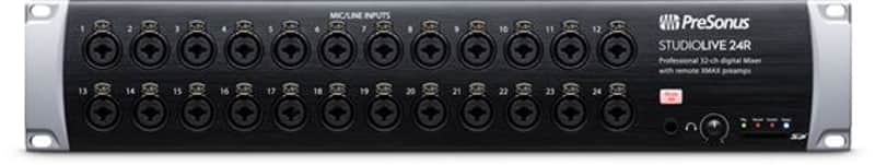PreSonus StudioLive 24R 26x32 Digital Rack Mixer With 24 XMAX Preamps image 1