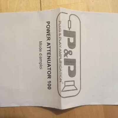 Plug and Play Amplification Power Attenuator 100 8/16 Ohms image 4