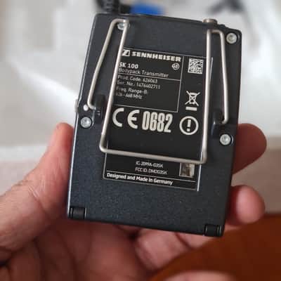 Sennheiser Sennheiser EW100 G3 Wireless Set | EK100 G3 Receiver + SK100 G3 Transmitter | 626–668 MHz | Like New image 6