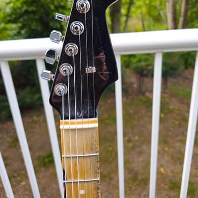 Fender American QMT Stratocaster with Pale Moon Ebony Fretboard 2020 - Transparent Black image 3